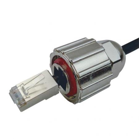 Verrouillage rapide latéral du câble du connecteur étanche en métal - Verrouillage rapide latéral du câble du connecteur étanche en métal